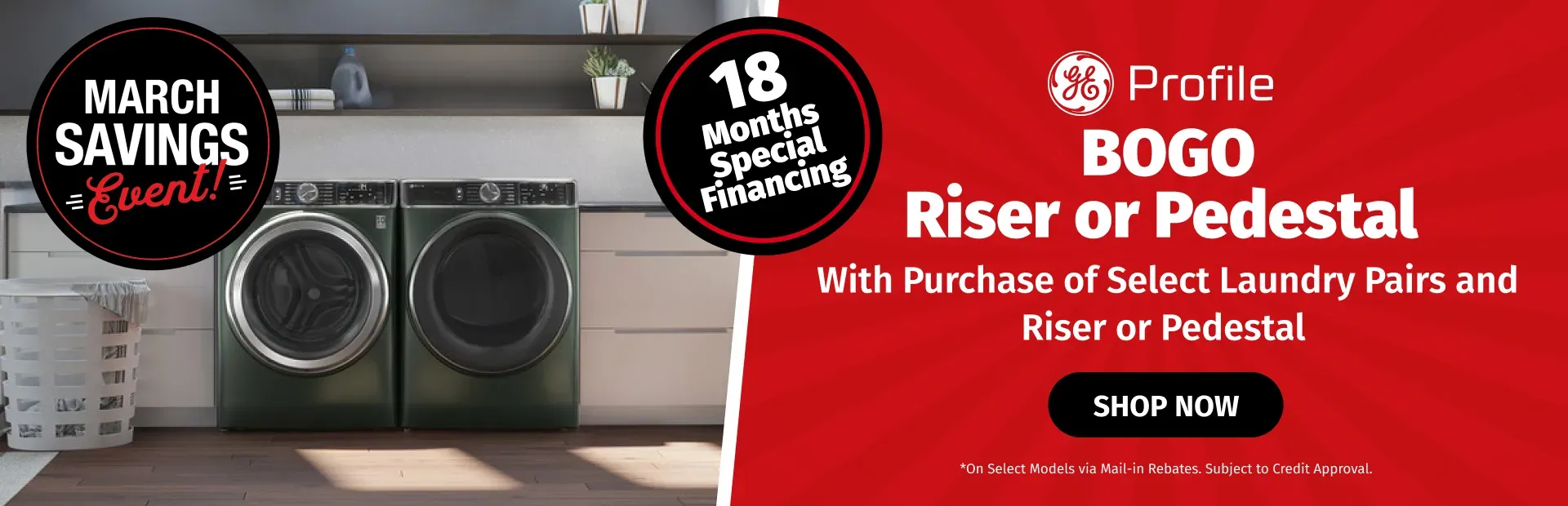 GE BOGO March Savings